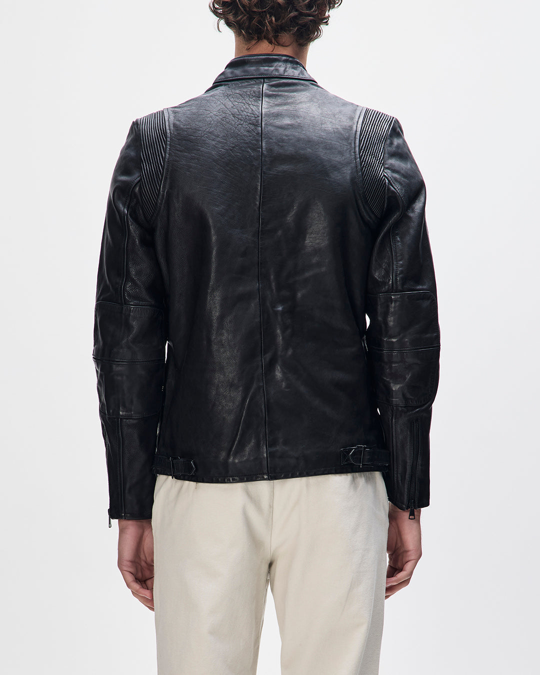 Jackets | Deus Ex Machina | Cruiser Leather Jacket - Black – Deus
