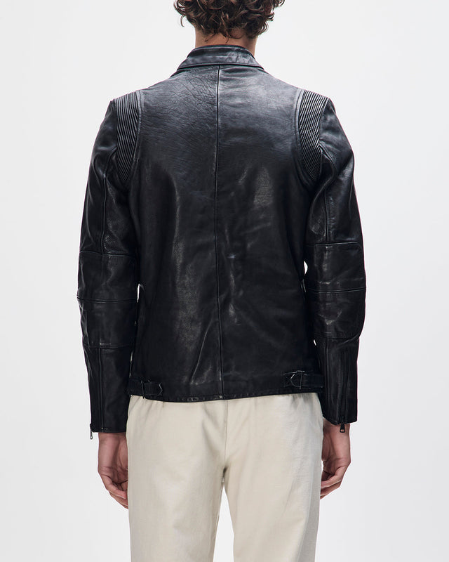 Cruiser Leather Jacket - Black