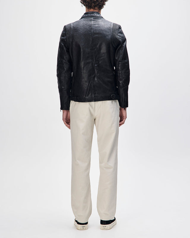 Chaqueta de cuero Cruiser - Negra