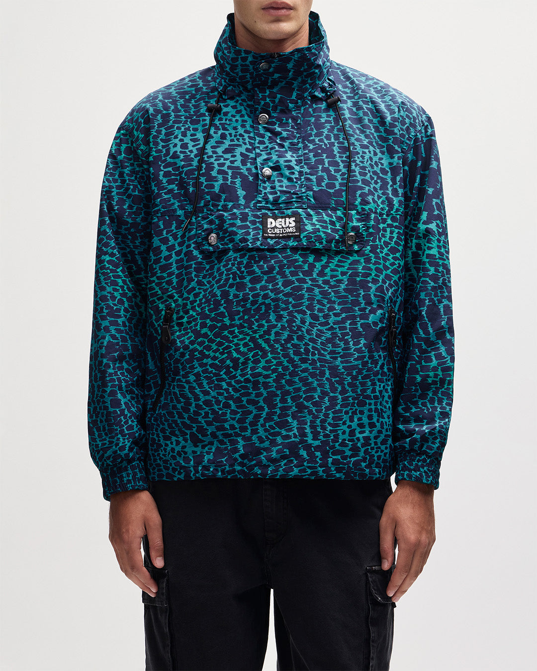 Jackets | Deus Ex Machina | Zanzibar Windstopper - Wave Ride Blue