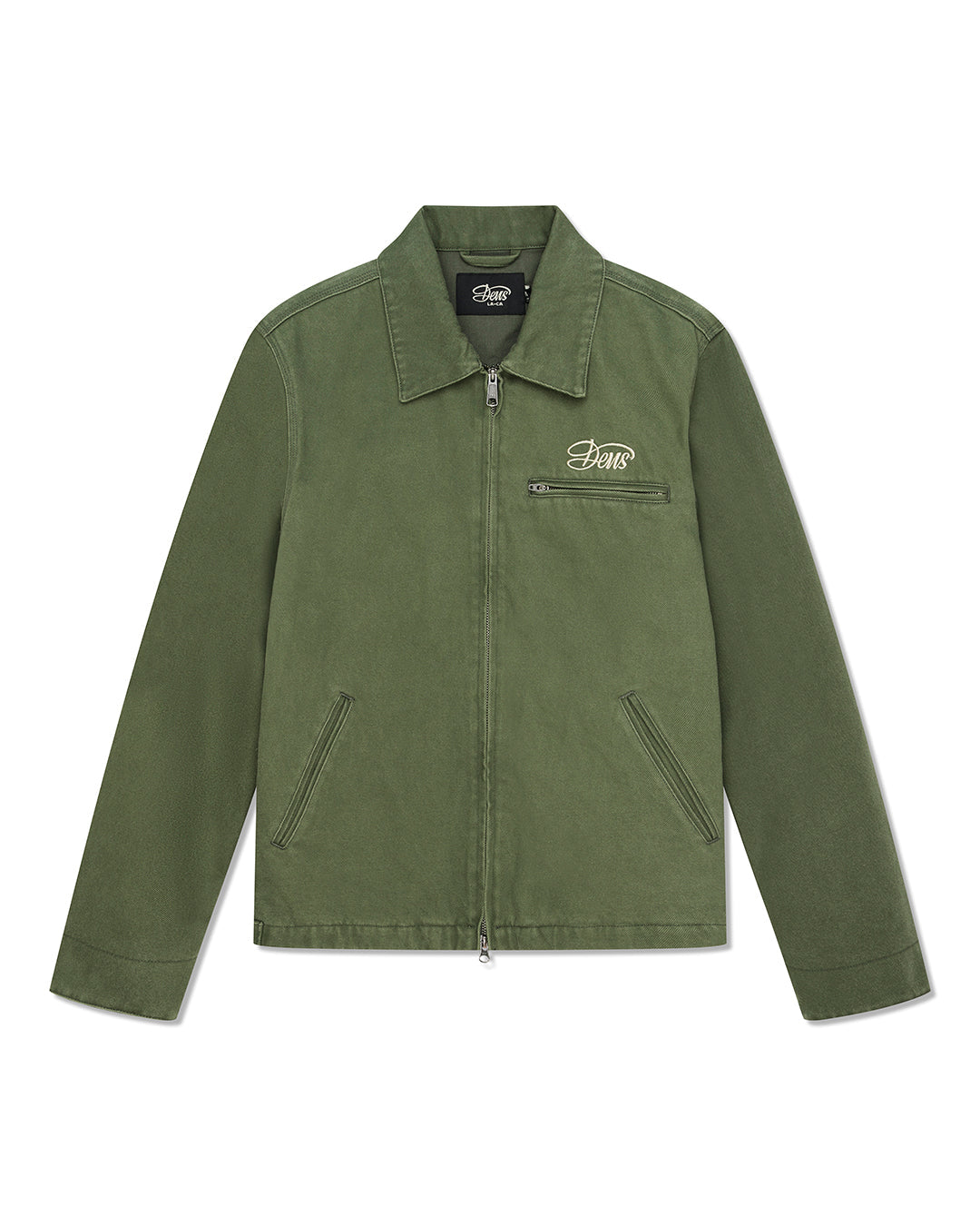 Jackets | Deus Ex Machina | Workwear Overdye Jacket - Cypress