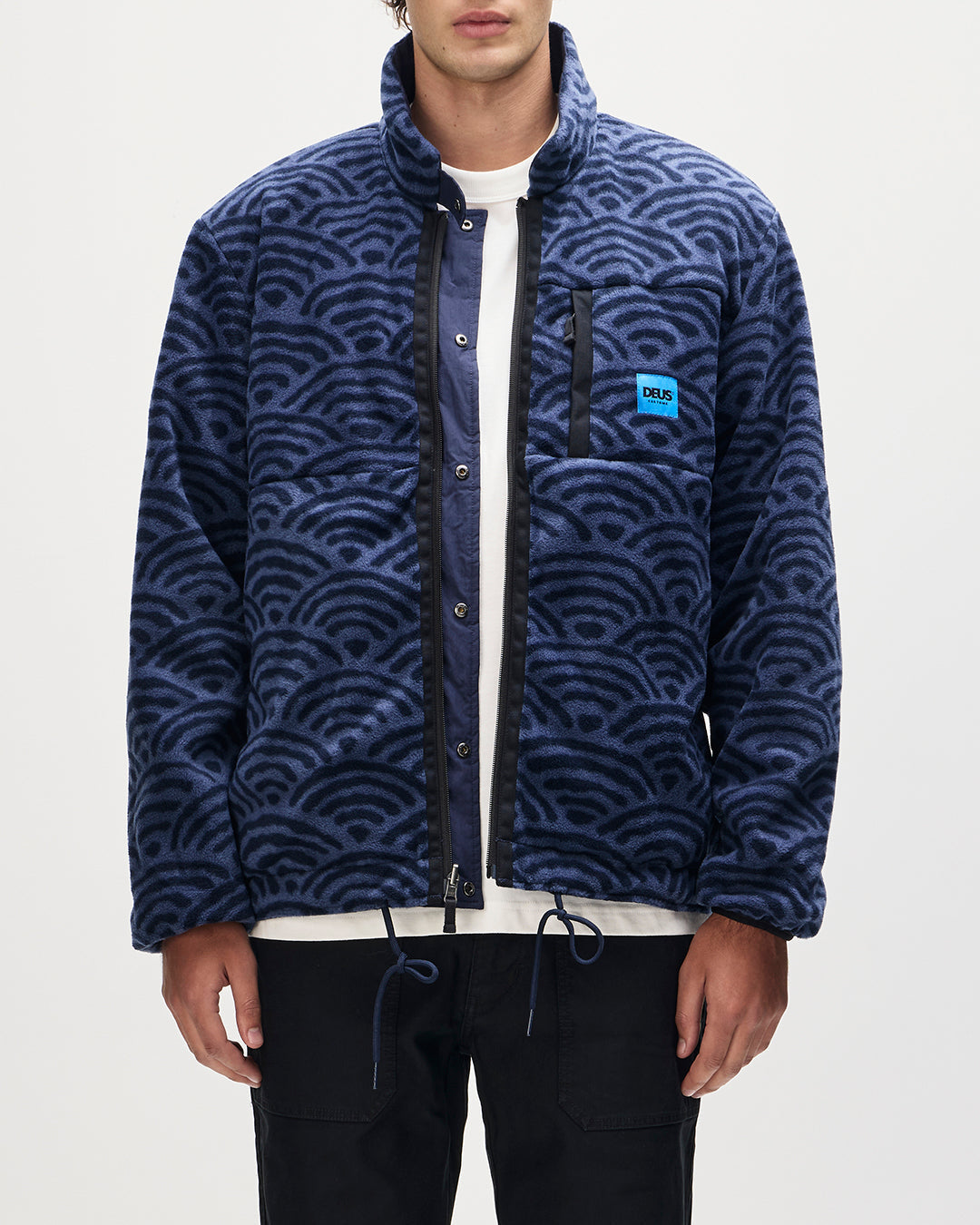 Jackets | Deus Ex Machina | Reversible Deck Jacket - Navy – Deus