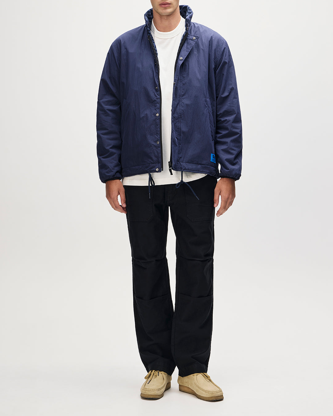 Jackets | Deus Ex Machina | Reversible Deck Jacket - Navy – Deus
