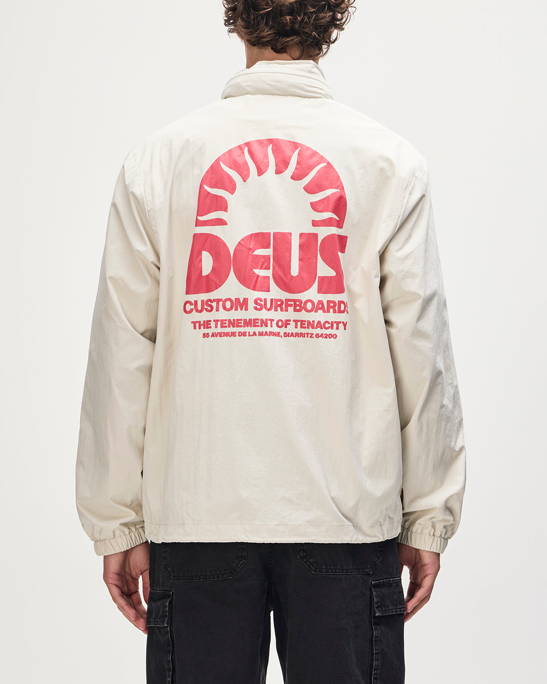 Jackets | Deus Ex Machina | Offshore Windstopper - Dirty White