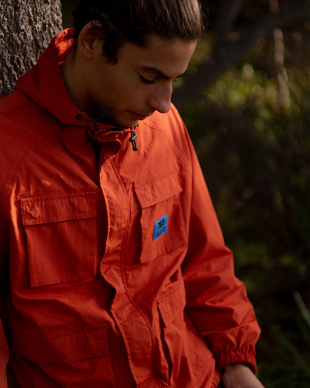 Dawny Waterproof Anorak - Terracotta