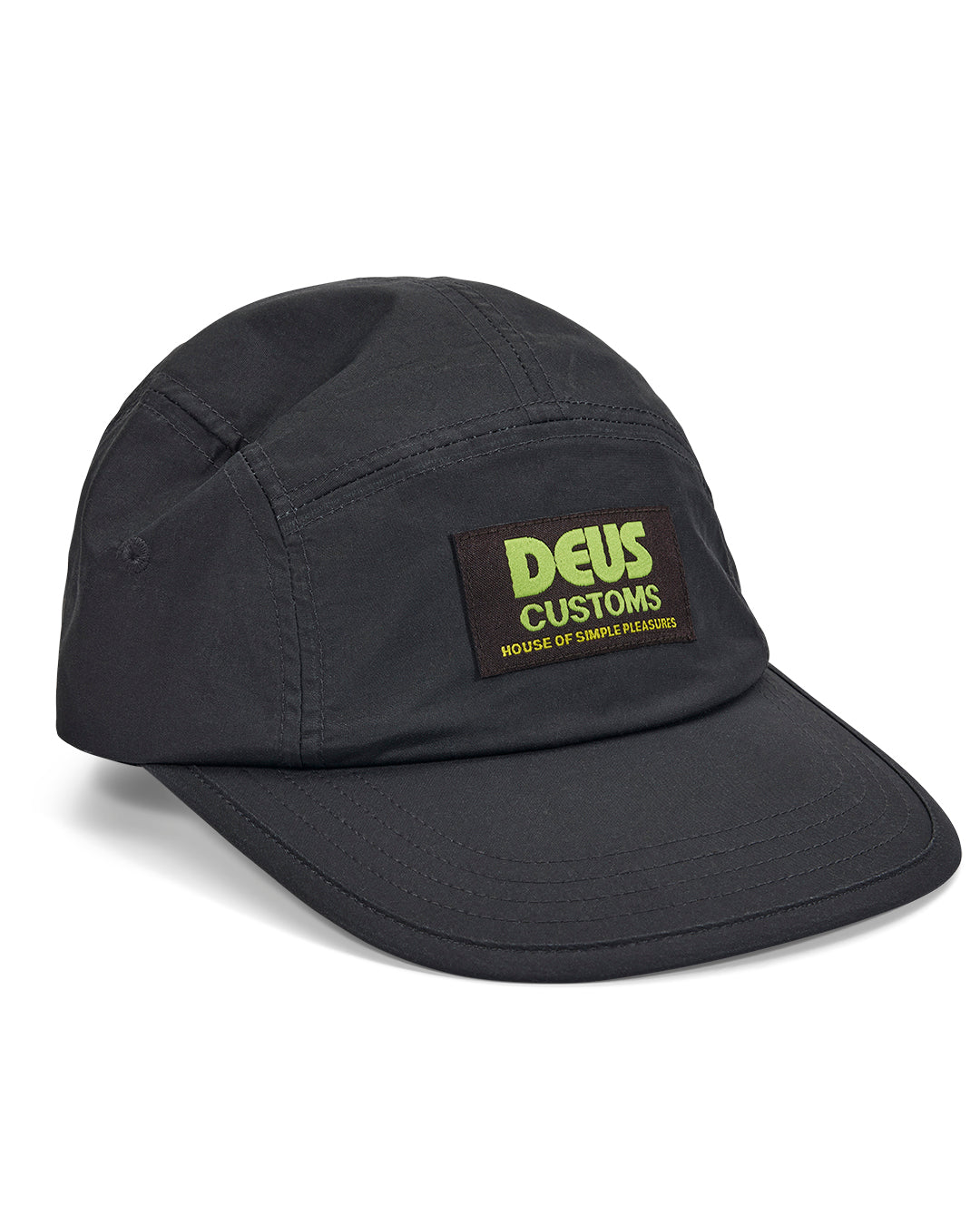 Hats | Deus Ex Machina | Clement 5 Panel Cap - Hunter Green – Deus