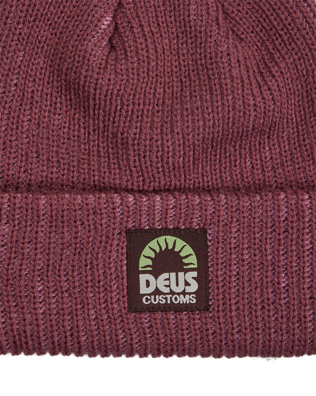 Melody 2-Tone Beanie - Dry Rose