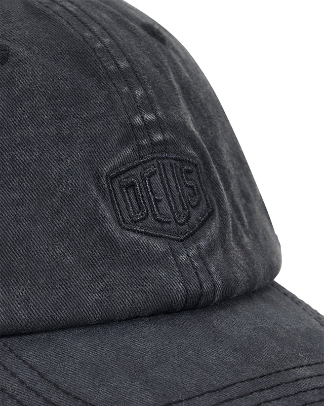 Casquette Dad Shield Garment Dyed - Noir