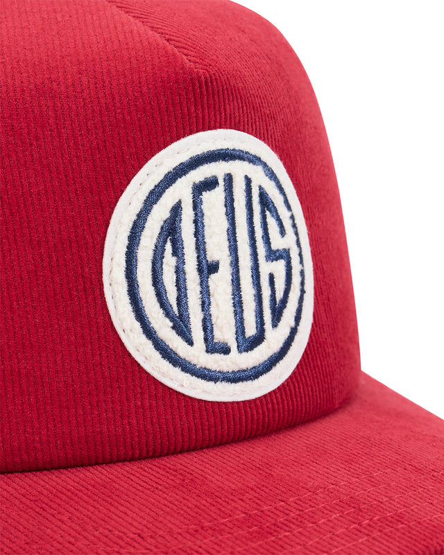 Pill Cord Trucker - Ribbon Red