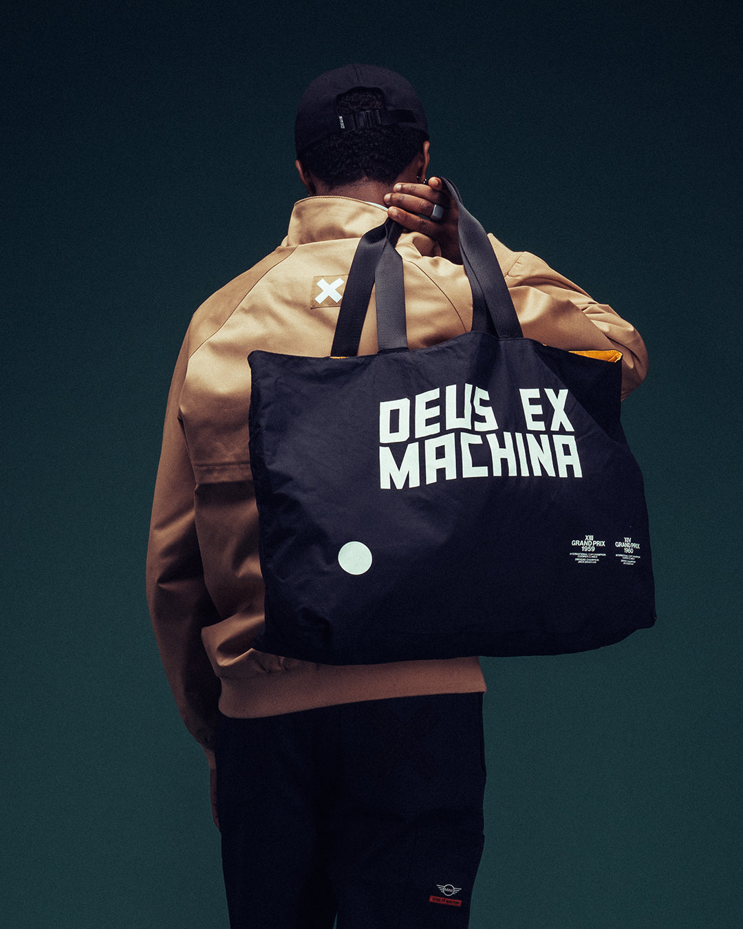 貴重！海外deus shop 備品 Luggage & Bags | Deus Ex Machina | Mini Reversible Tote Bag Black