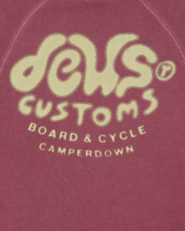 Debris Reverse Hoodie - Dry Rose