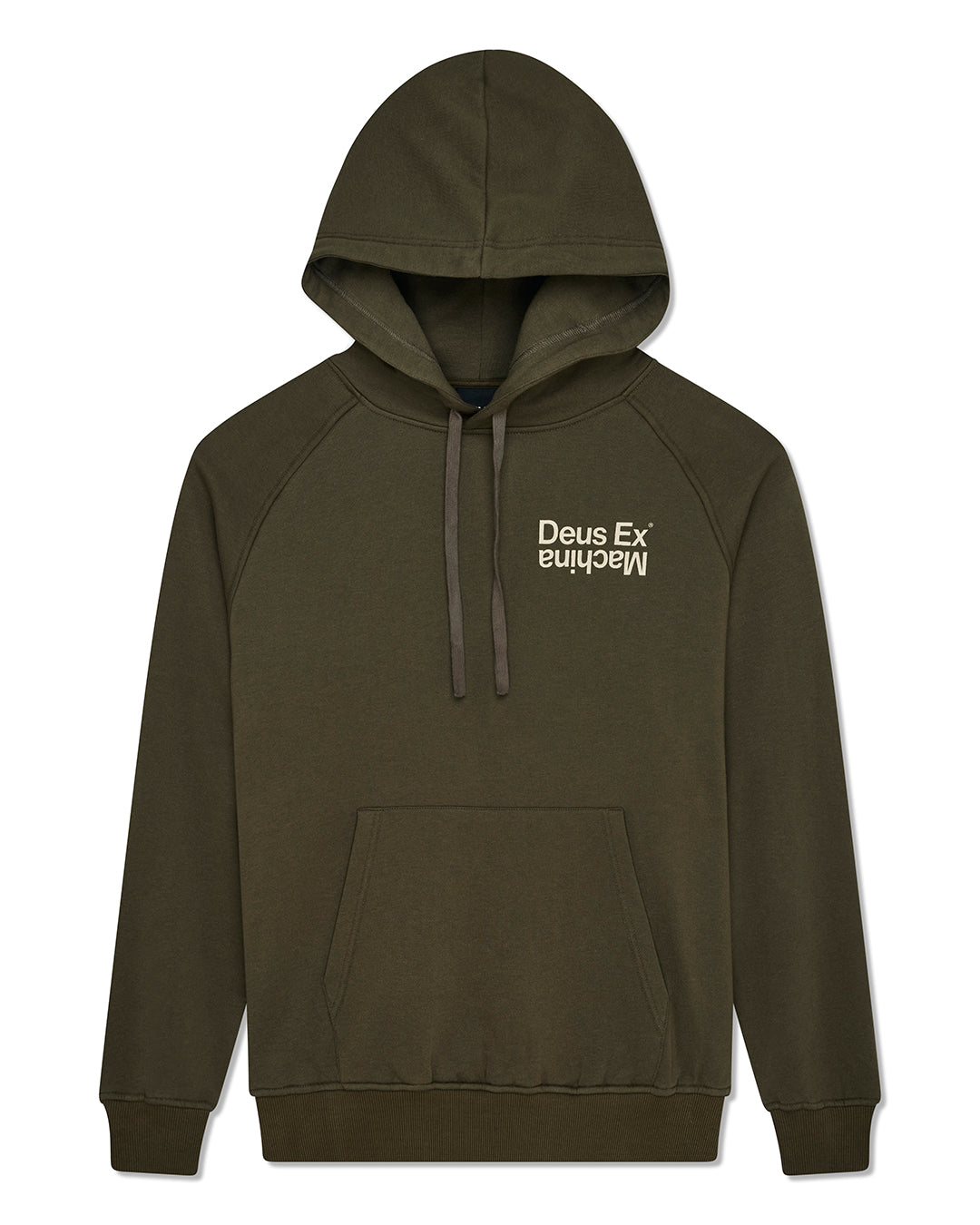 Fleece | Deus Ex Machina | Axis Hoodie - Dark Olive – Deus Ex
