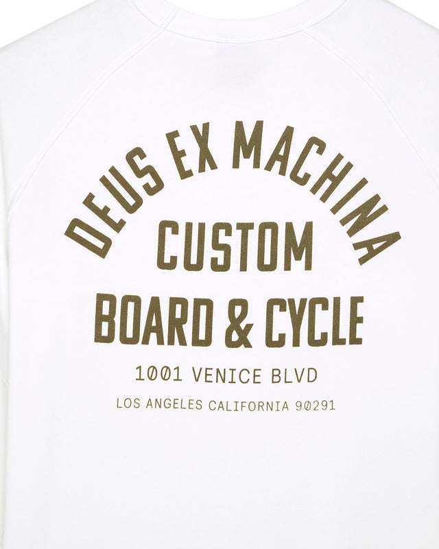 Flecks Crew - Vintage White