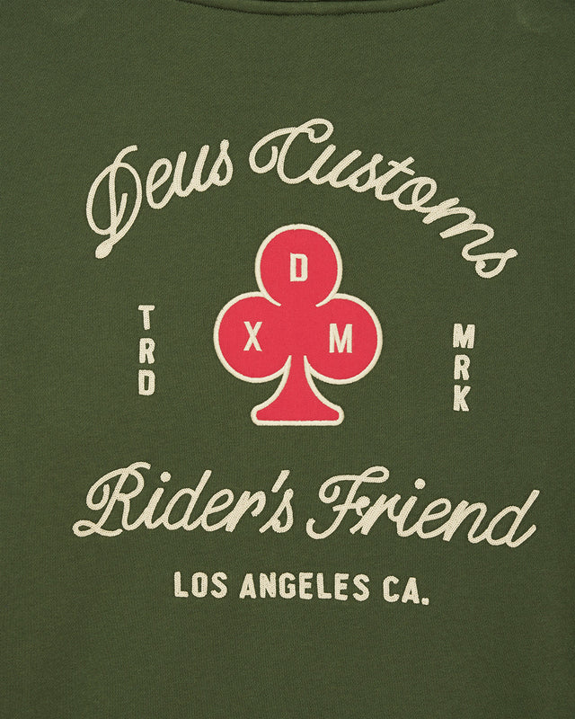 Basto Zip Hoodie - Cypress Green