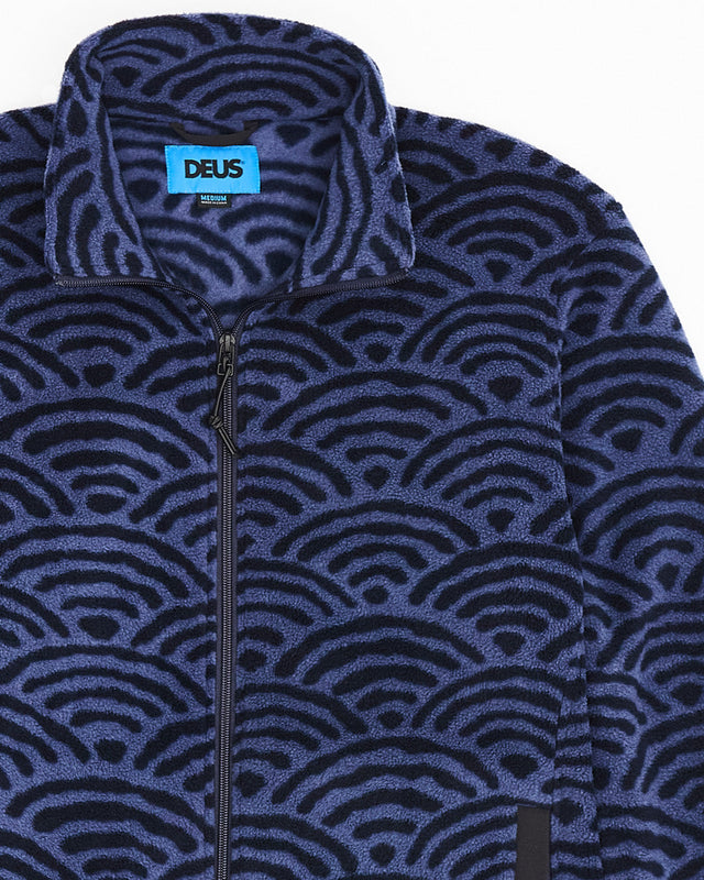 Nihon Zip Fleece - Navy