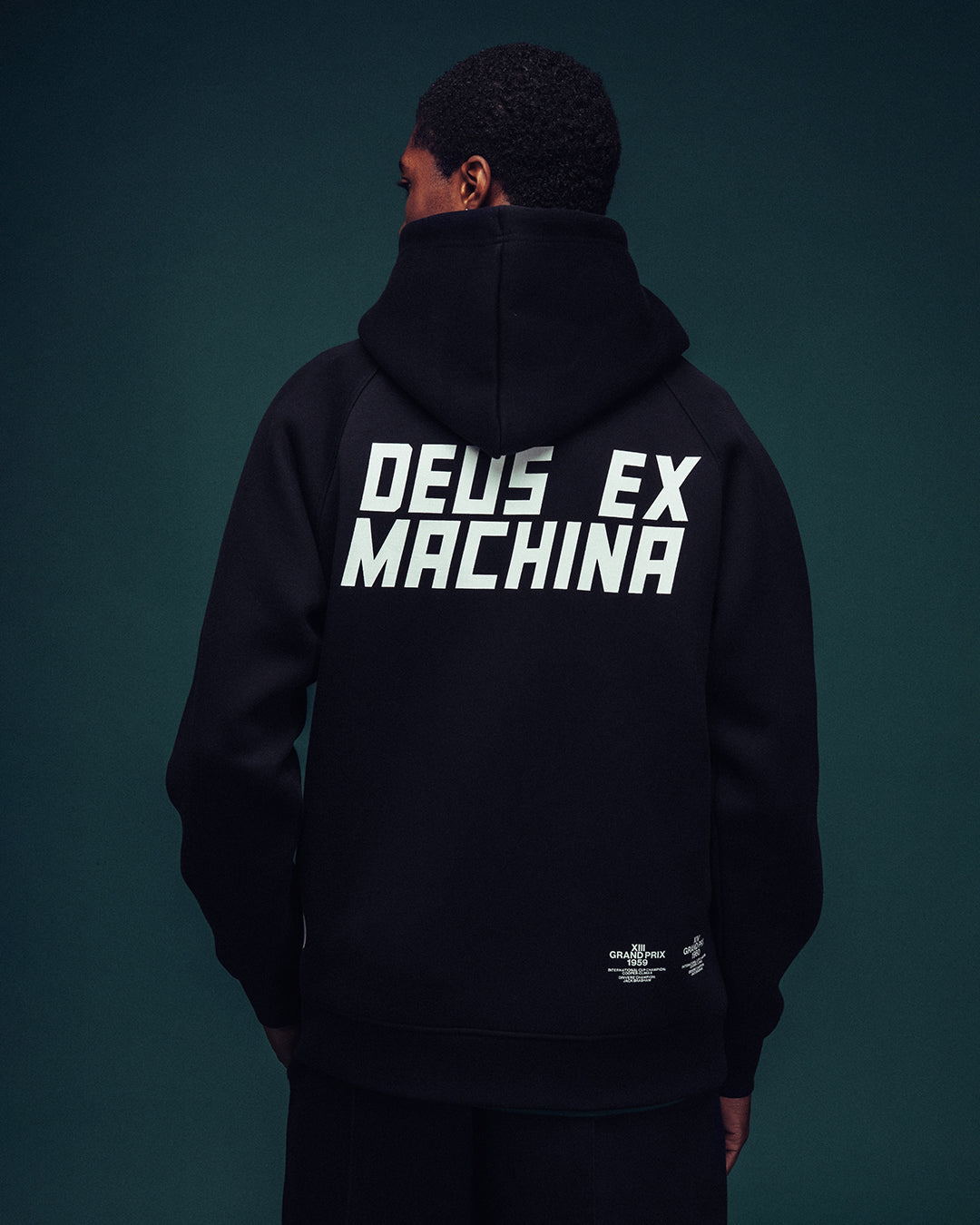 Fleece | Deus Ex Machina | You Can Be First Hoodie - Black – Deus