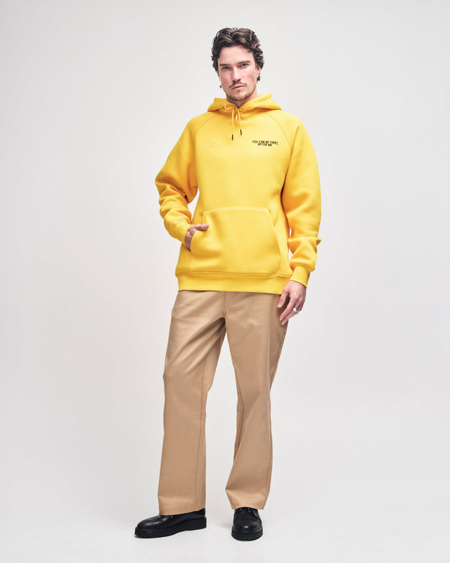 Sweat à capuche jaune avec motif - Pull&Bear France Sweat à capuche jaune avec motif - Pull&Bear France