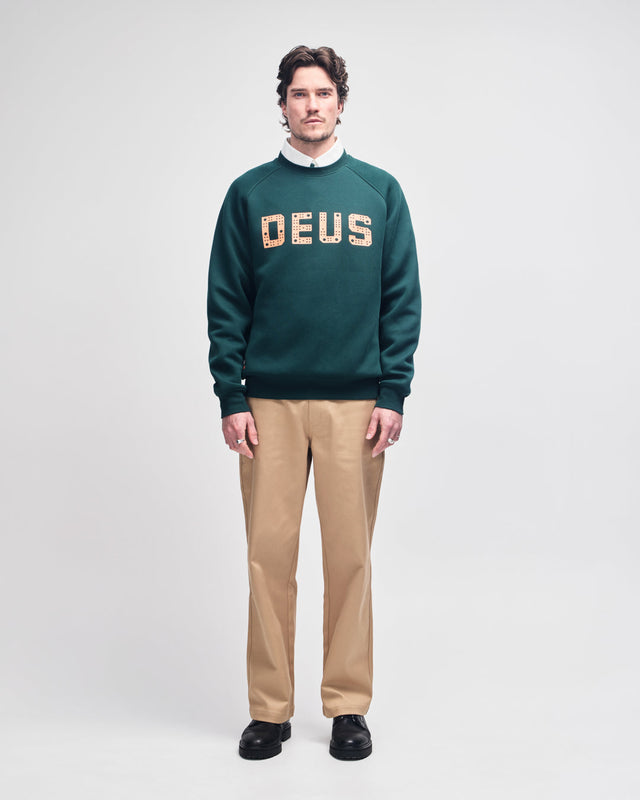 Block Drill Crew - Race Green