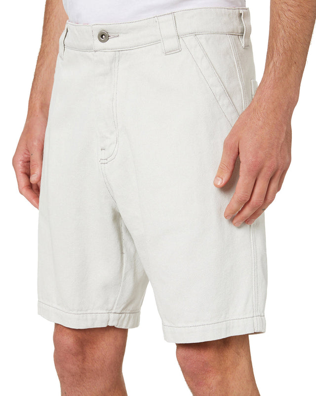 Foreman Short (Relaxed Fit) - Bleach White