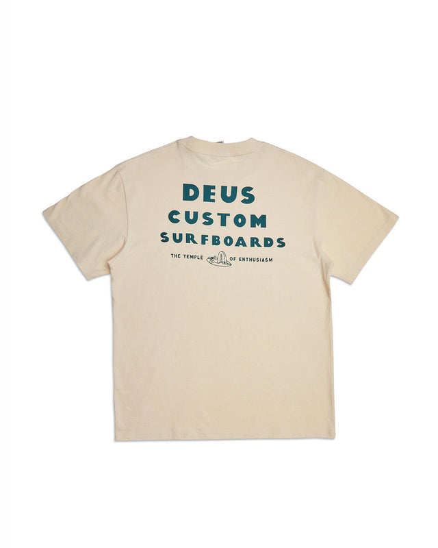 Layback Tee - Dirty White