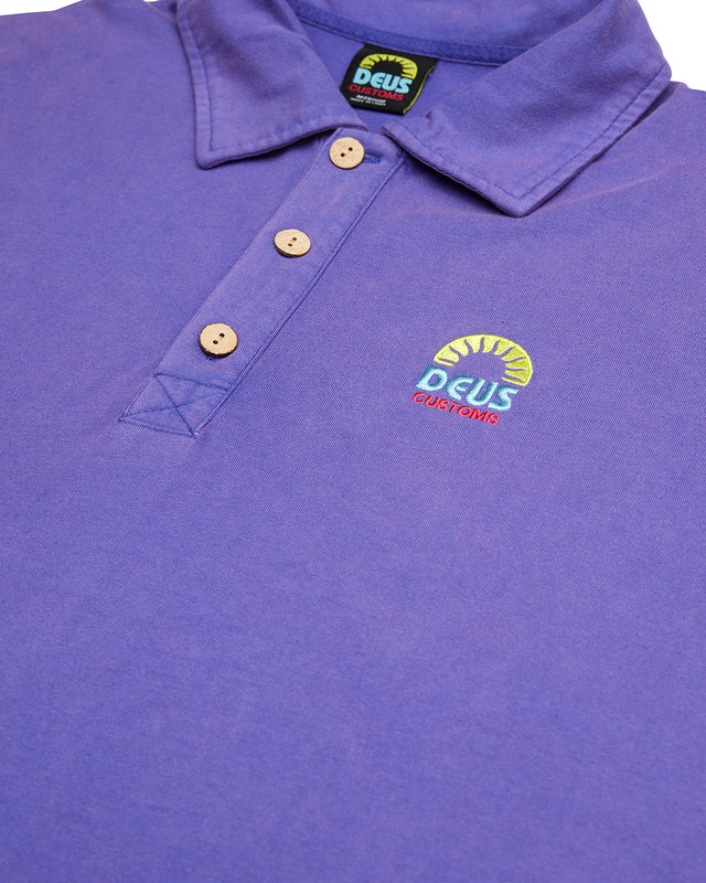 Layback Polo - Deep Blue