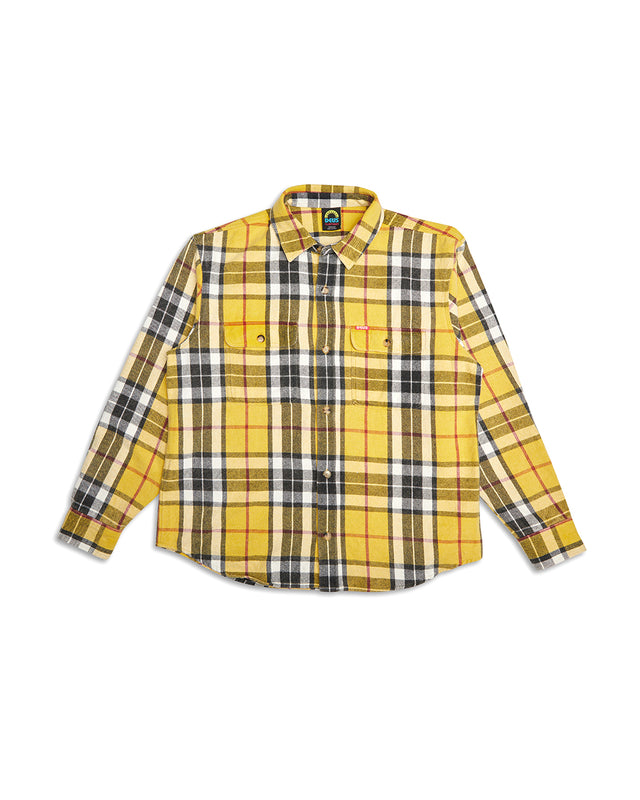 Vacay Check Shirt - Lemon