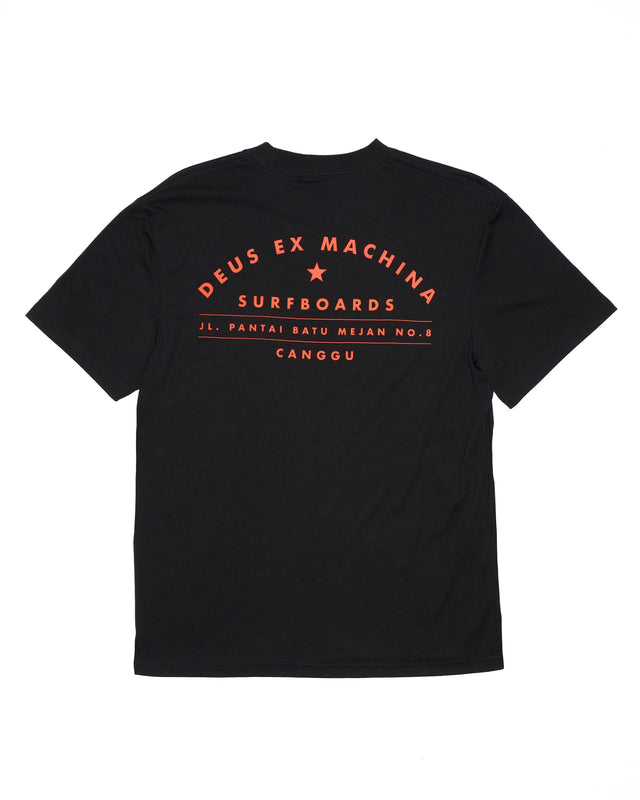 Canggu Surf Address Tee - Black