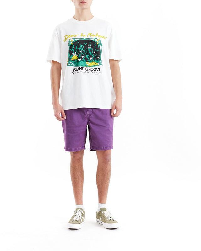 Island Groove Tee - Vintage White
