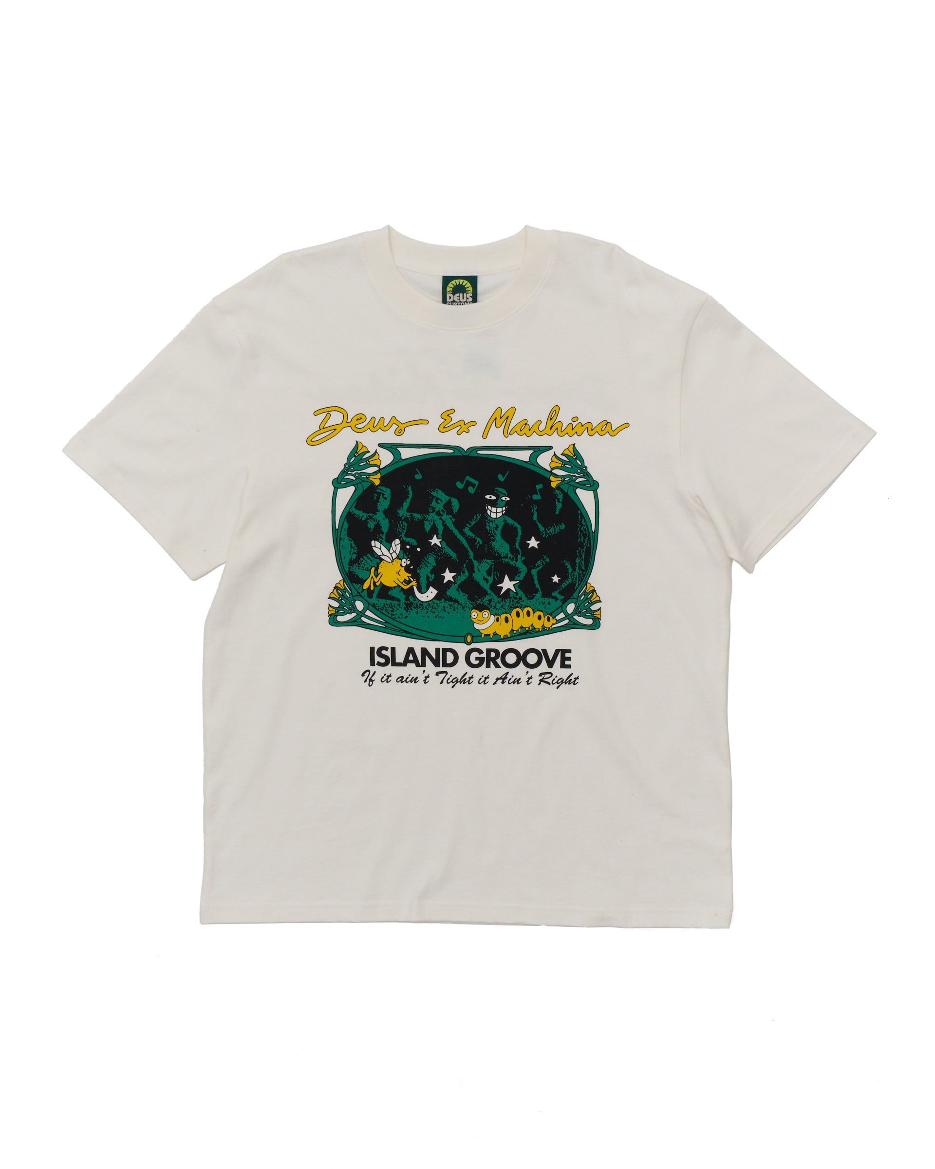 ★Deus Ex Machina★アイランドグルーヴTシャツ Tees | Deus Ex Machina | Island Groove Tee - Radiant Yellow