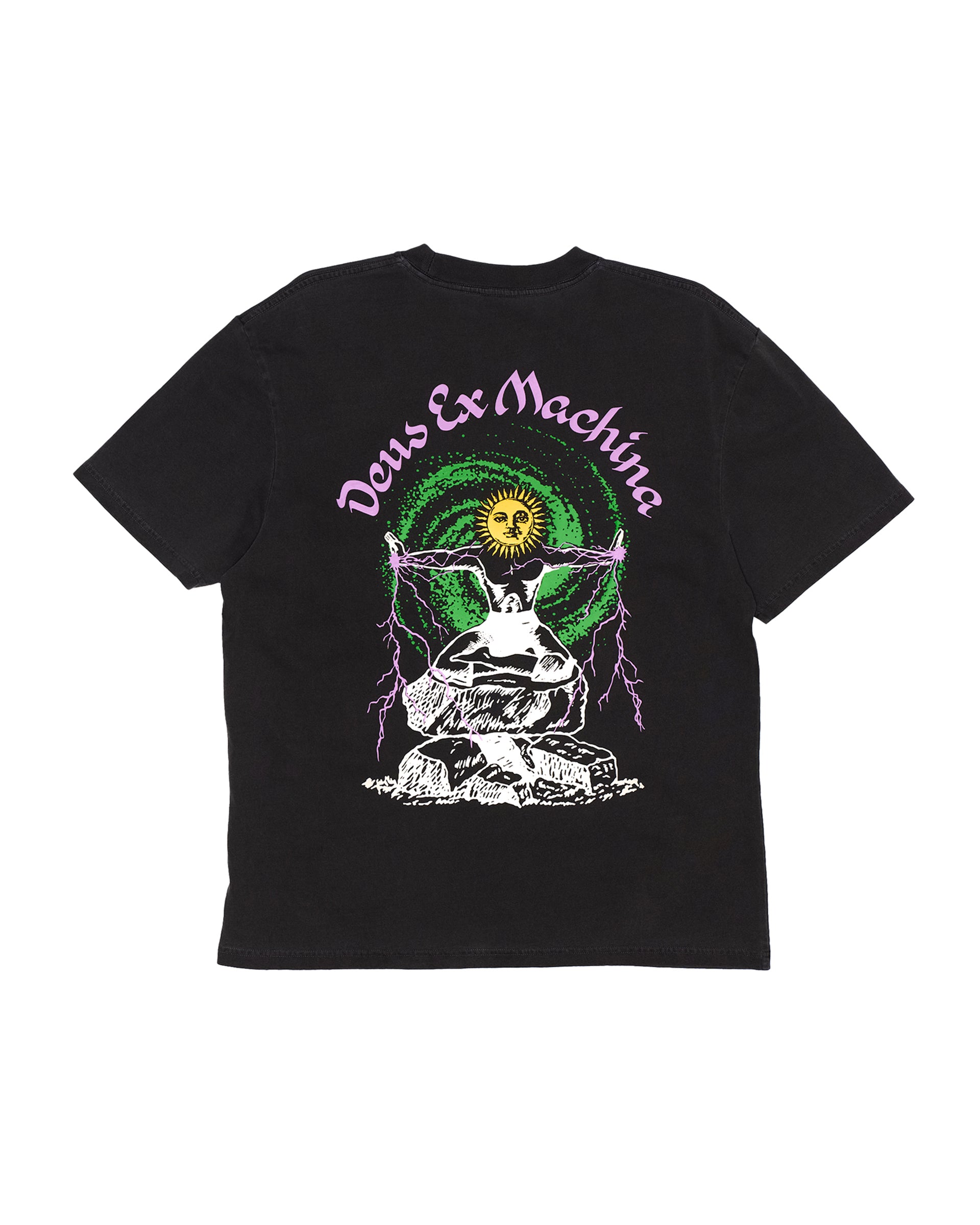 Tees | Deus Ex Machina | Open Head Tee - Anthracite – Deus Ex
