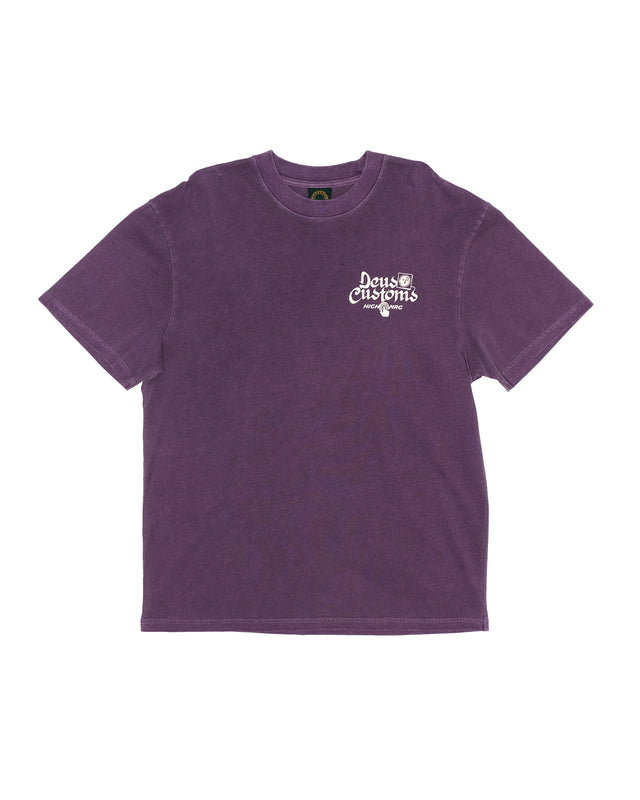 Open Head Tee - Navy Cosmos