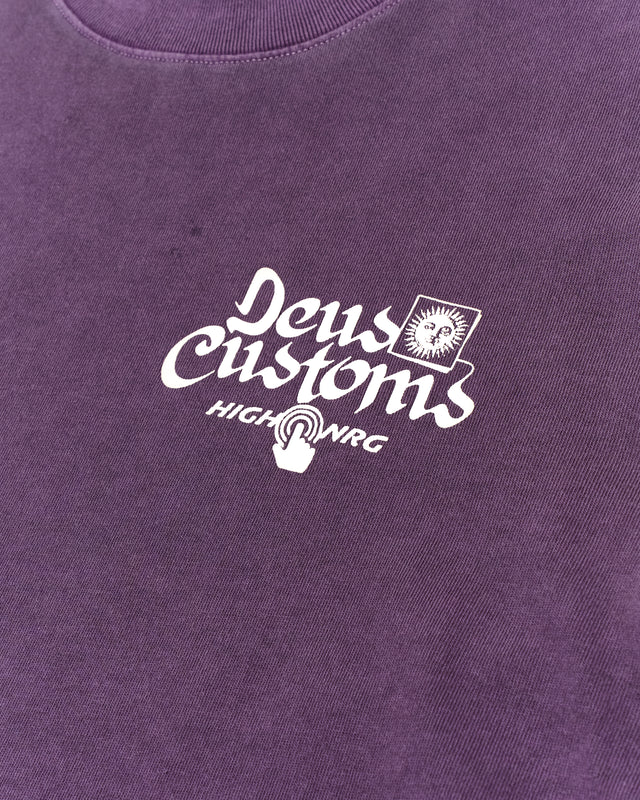 Open Head Tee - Navy Cosmos