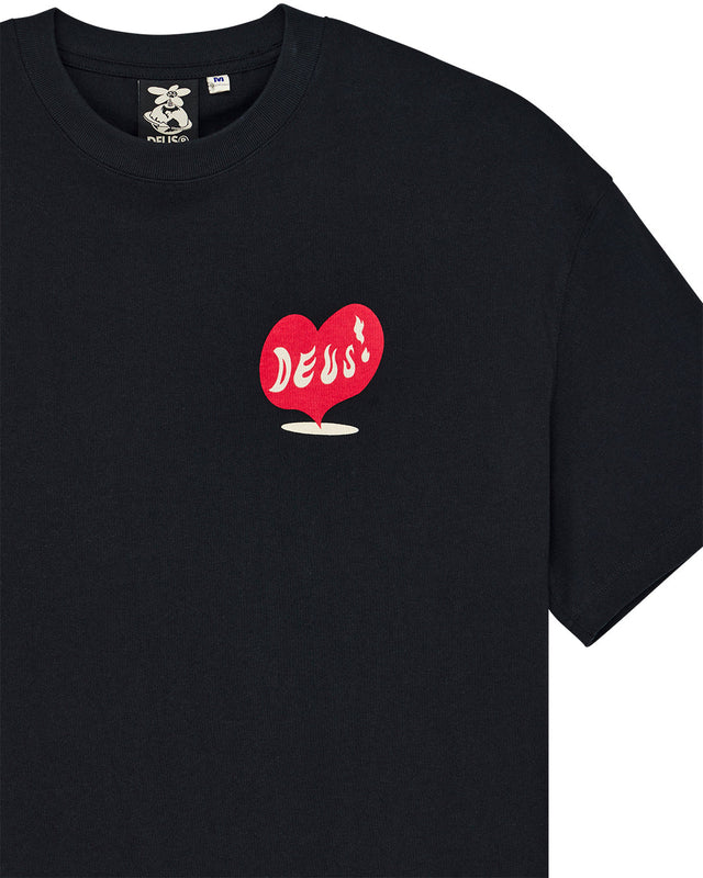 Deep Cut Tee - Black