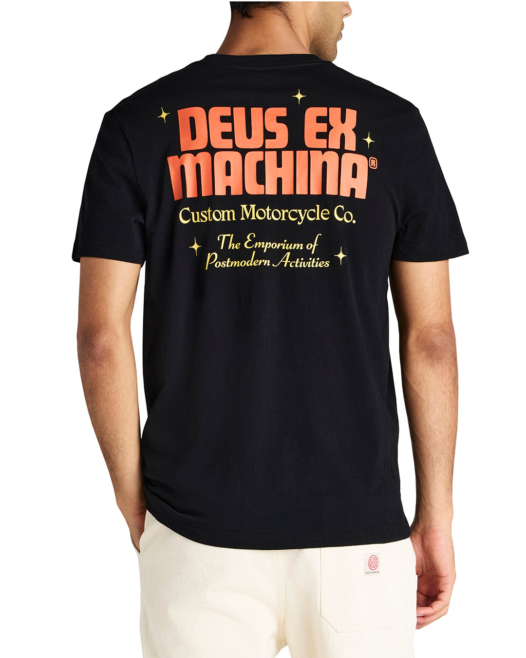 Tees | Deus Ex Machina | Drop Down Tee - Black – Deus Ex Machina