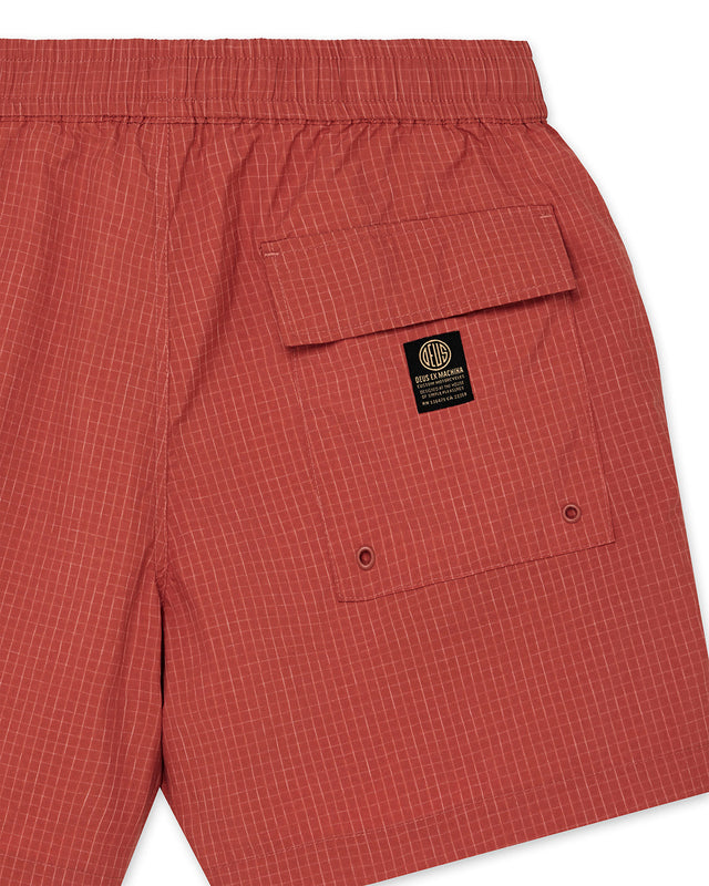 Service Swim Short - Terracotta