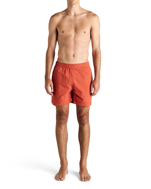 Service Swim Short - Terracotta