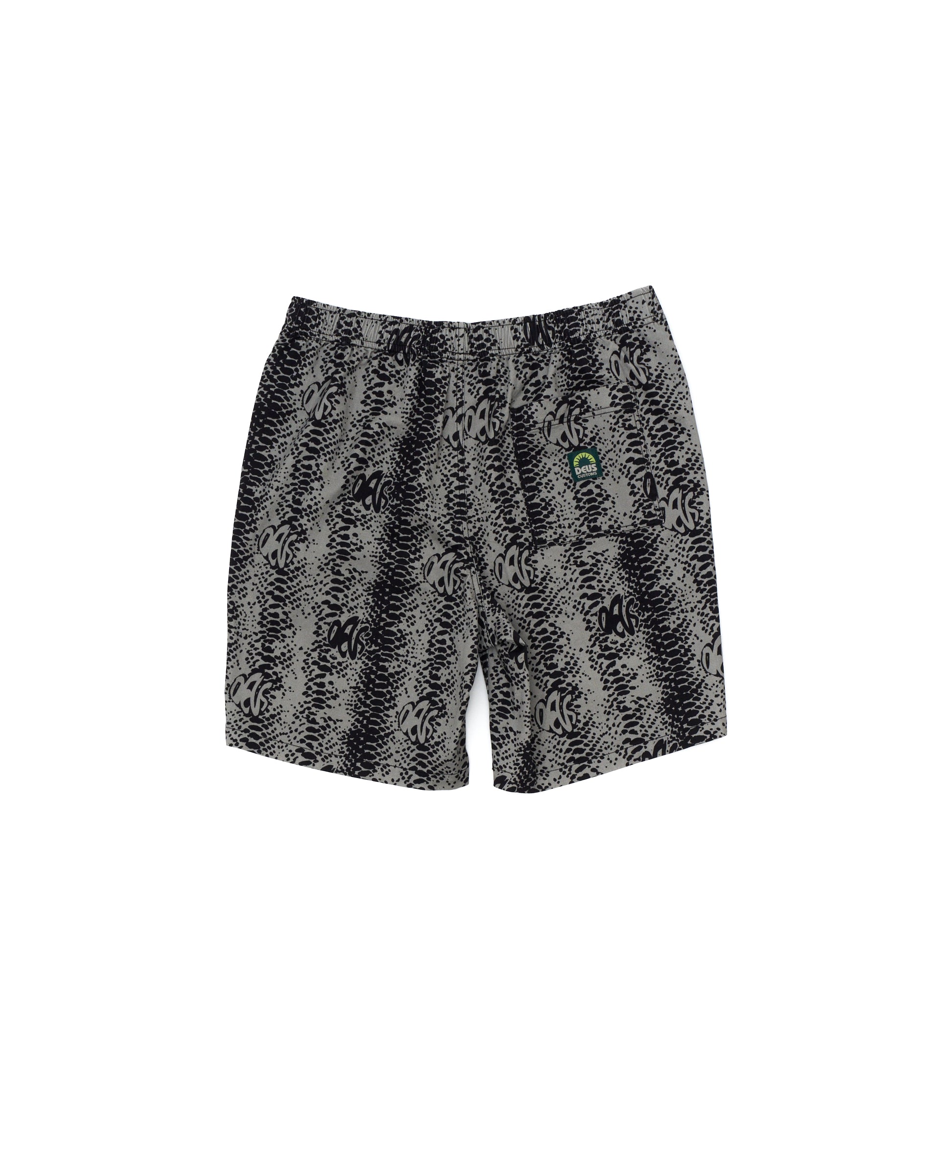 Snake Eyes Beach Short - Titanium – Deus Ex Machina Europe