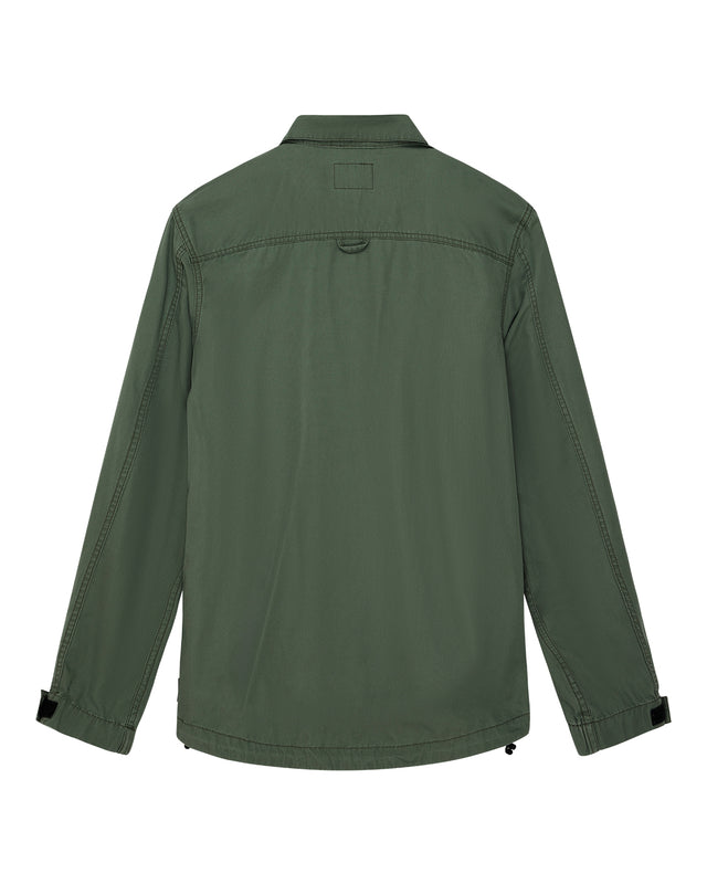 Duck Dive Zip Shirt - Clover