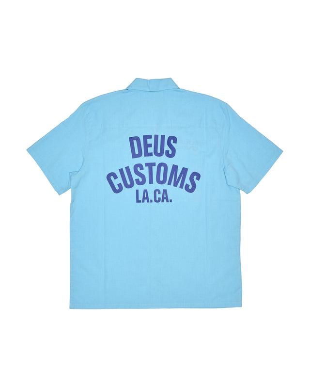Forecourt Shirt - Sky Blue