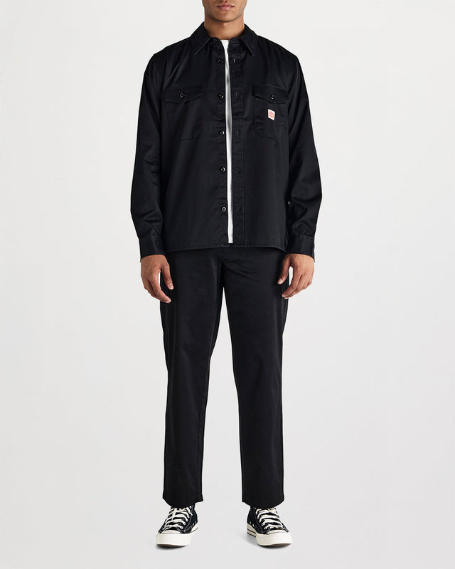 Service Ls Shirt - Black