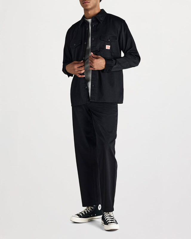 Service Ls Shirt - Black