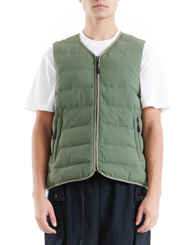 Peak Padded Vest - Clover