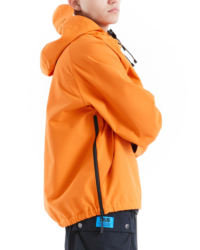 Riptide Smock Jacket - Mandarin Orange