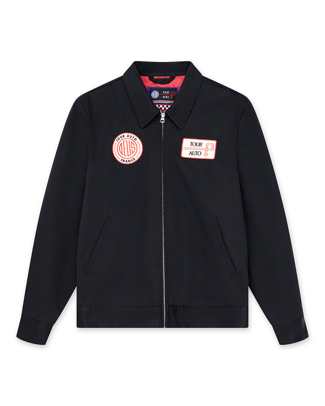 Womens Jackets | Deus Ex Machina | Tour Auto X Deus Team Jacket - Black ...