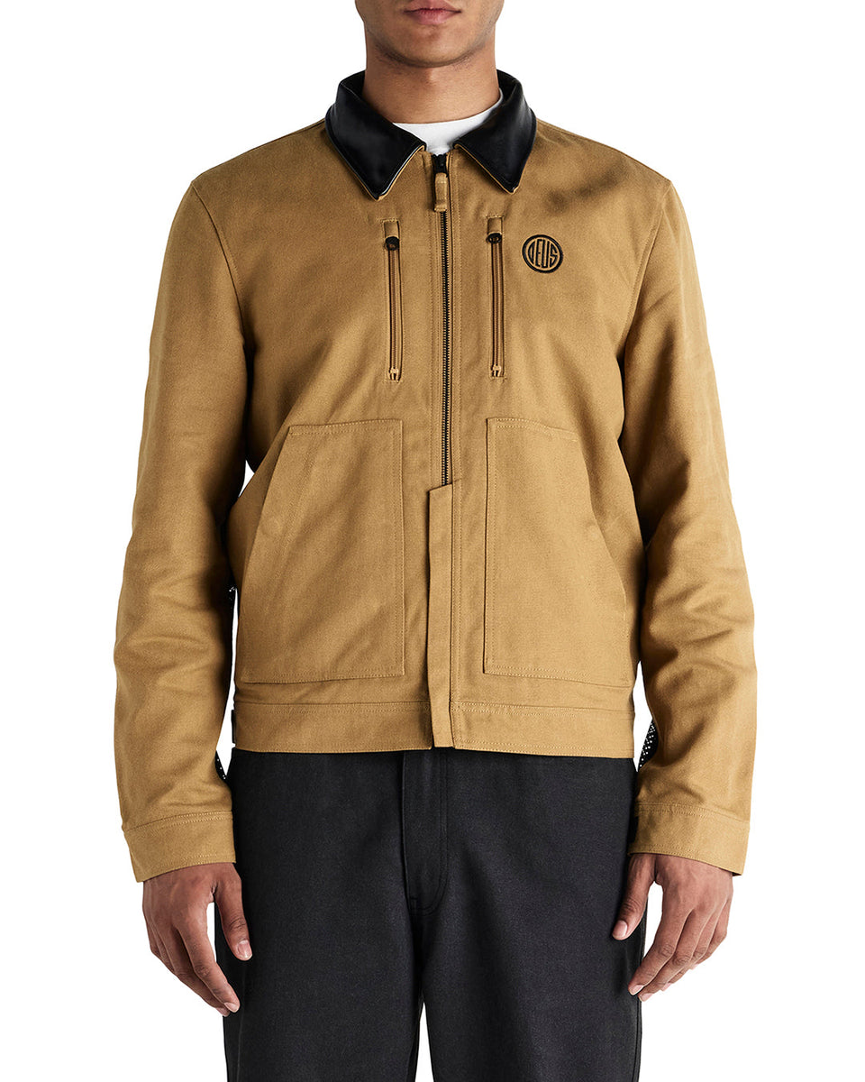 Jackets | Deus Ex Machina | Road Mesh Jacket - Dijon – Deus Ex Machina ...