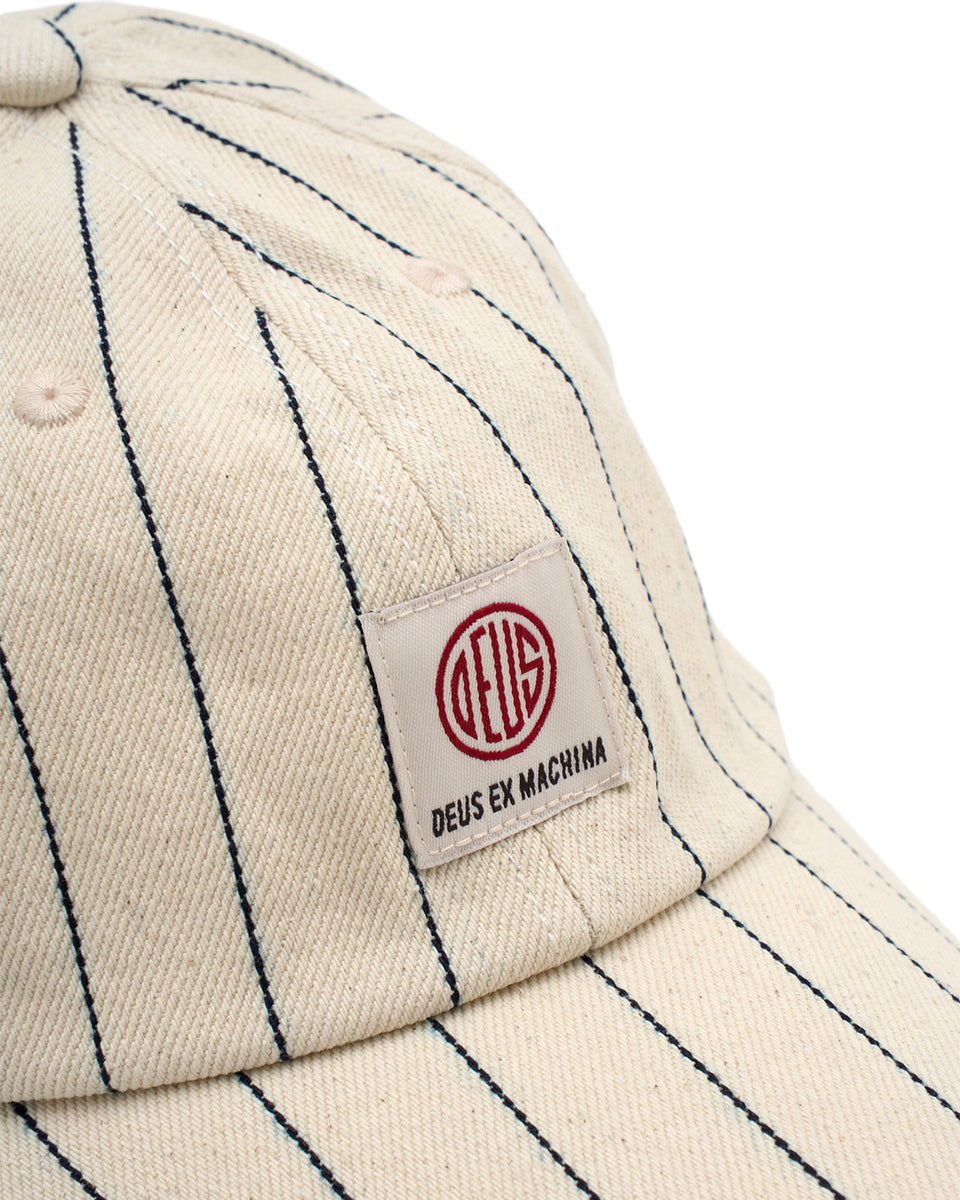Gorra Trucker Deus Citadel - Color Blanco Sucio, Ajustable, De Algodón Y Nylon