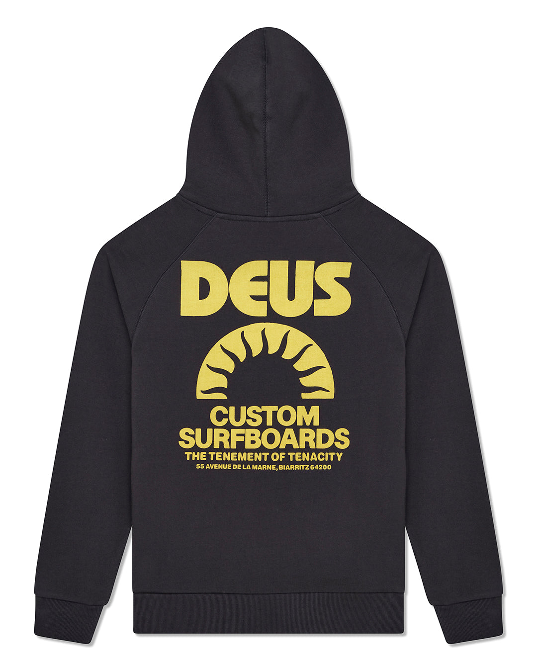 Fleece | Deus Ex Machina | Melodies Hoodie - Anthracite – Deus Ex