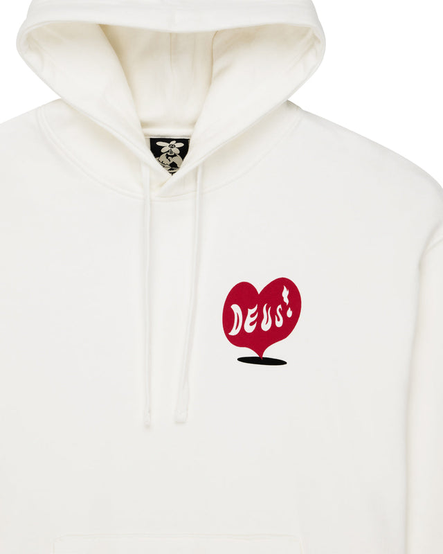 Deep Cut Hoodie - Vintage White