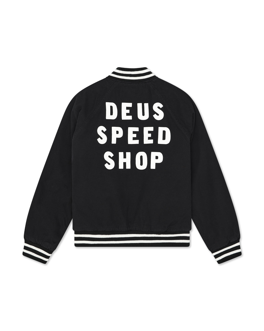 Jackets | Deus Ex Machina | Stadium Jacket - Black – Deus Ex