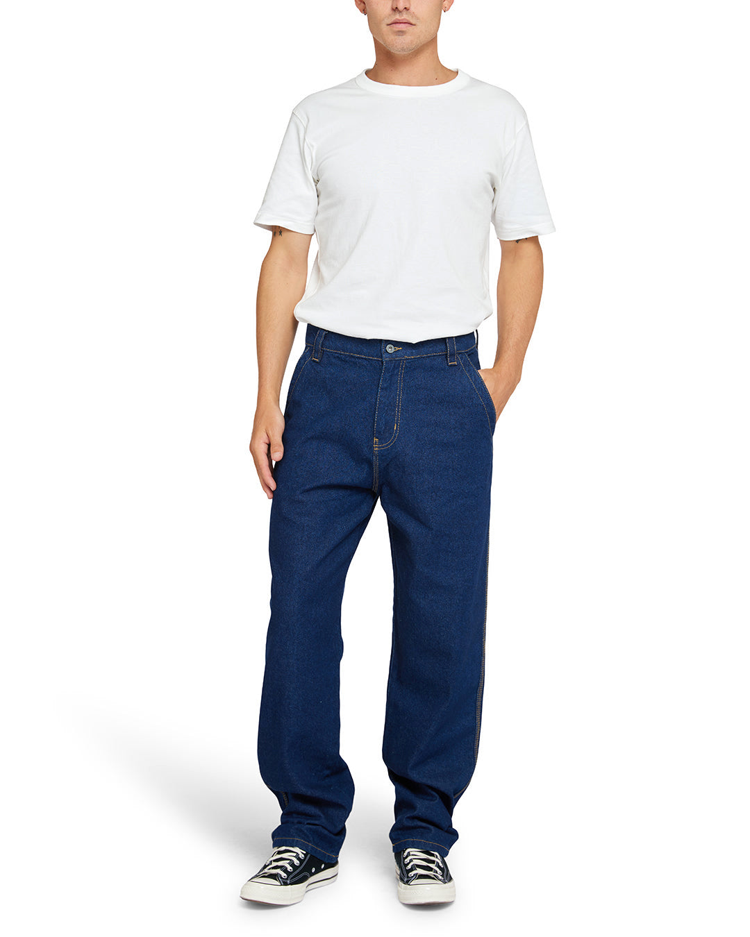 Men's indigo SKINNY fit jeans